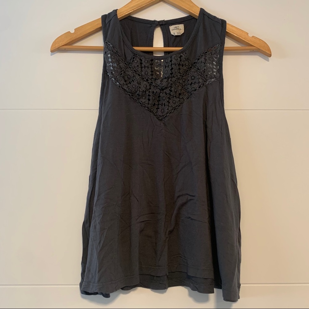 O’Neill | Tank Top w/ Crochet Detailing